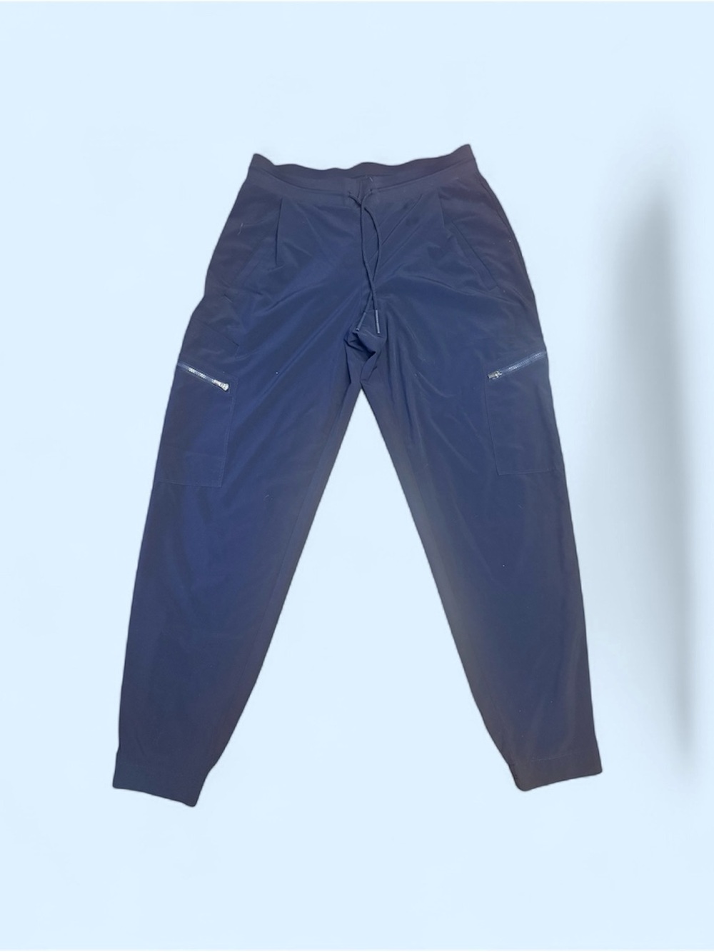 Athleta Venture Pants Women’s Size 6 Navy Blue Cargo Jogger Travel Hiking